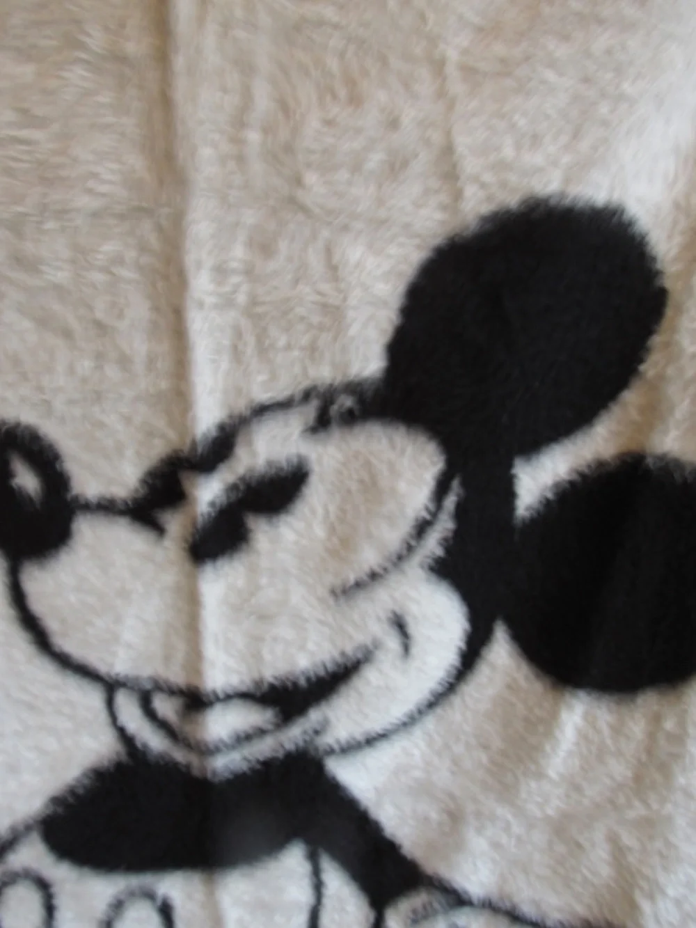 Vintage Biederlack Throw Disney/Mickey Mouse Reversible